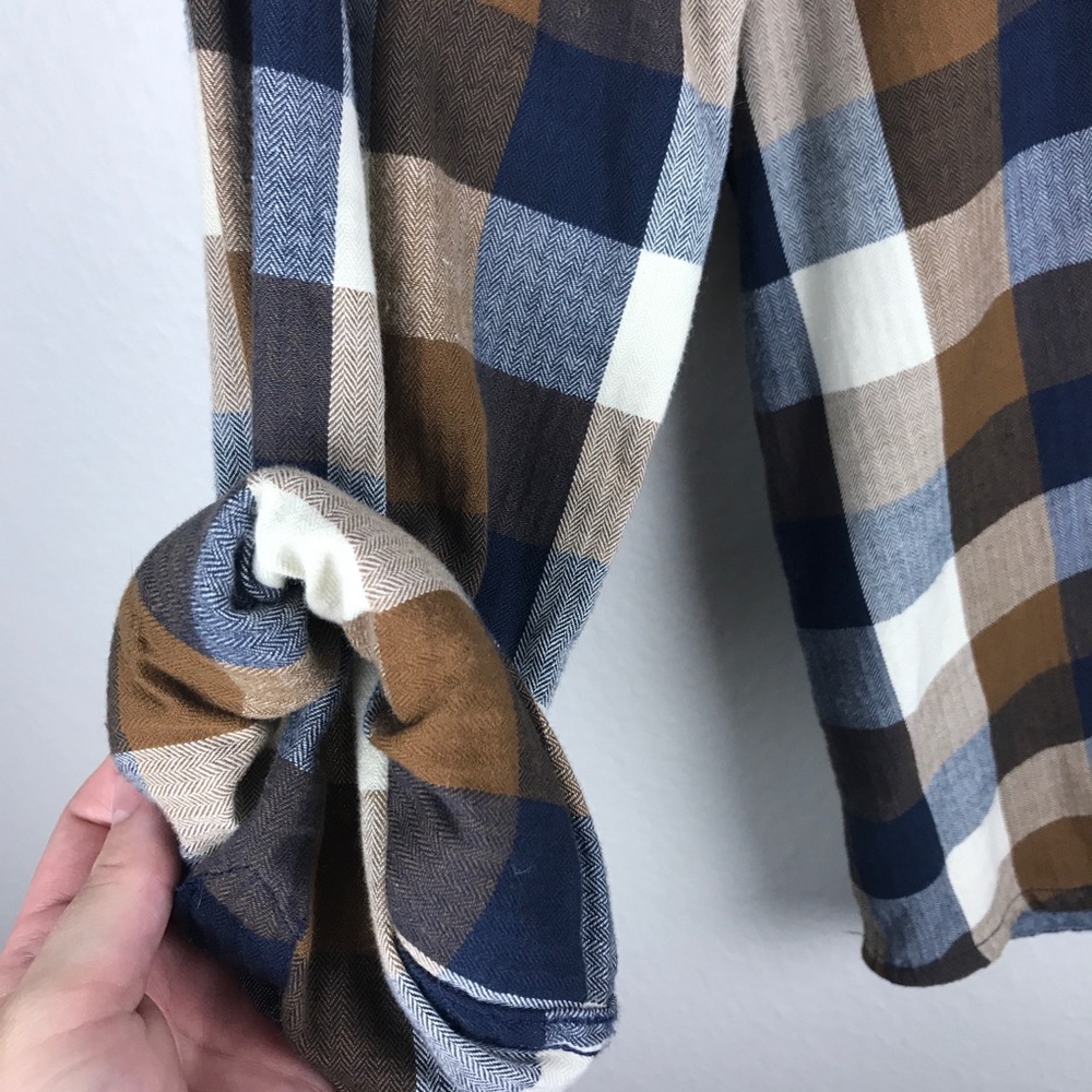 🛑 SOLD 🛑 VANS I Men’s Flannel Button Down Med - Picture 5 of 8
